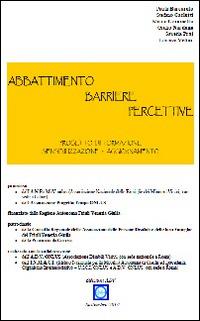 Abbattimento barriere percettive. Progetto di formazione, sensibilizzazione e aggiornamento - copertina