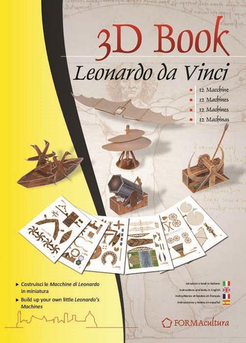 Leonardo da Vinci. Le macchine. Ediz. multilingue - copertina