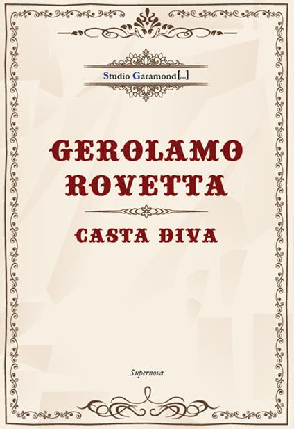 Casta Diva - Gerolamo Rovetta - copertina