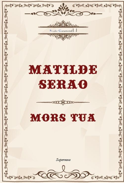 Mors tua - Matilde Serao - copertina