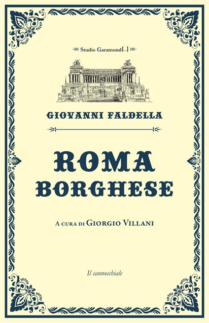 Roma borghese - Giovanni Faldella - copertina