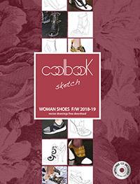 Woman shoes F/W 2018-19. Coolbook sketch. Ediz. italiana e inglese. Con CD-ROM - copertina