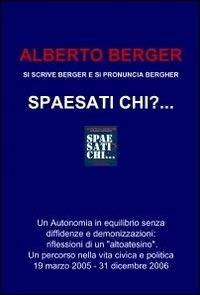 Spaesati chi? - Alberto Berger - copertina