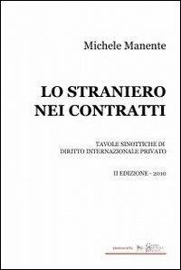 Lo straniero nei contratti - Michele Manente - copertina