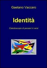 Identità - Gaetano Vaccaro - copertina