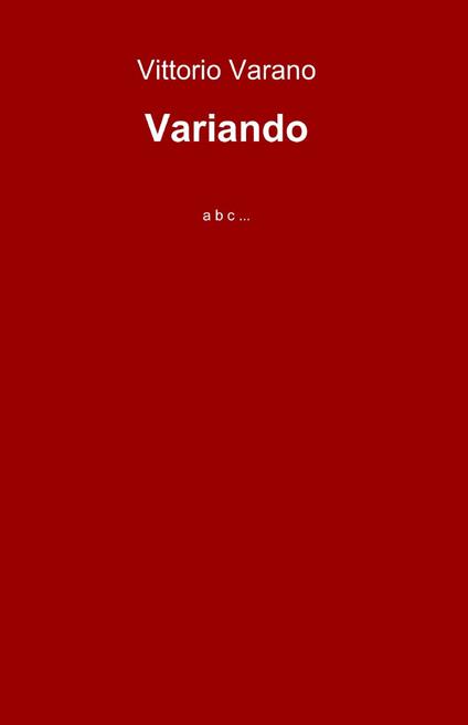Variando - Vittorio Varano - copertina