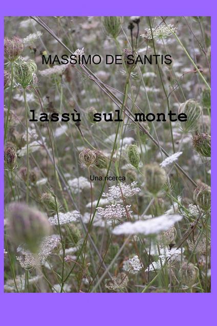Lassù sul monte - Massimo De Santis - copertina