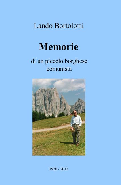 Memorie - Lando Bortolotti - copertina