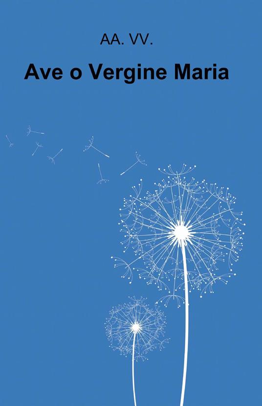 Ave, o vergine Maria - copertina
