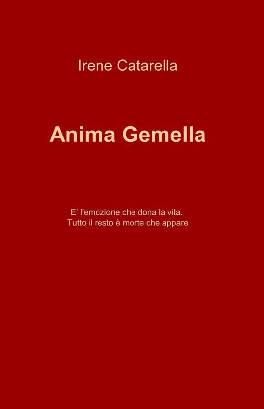 Anima gemella - Irene Catarella - copertina