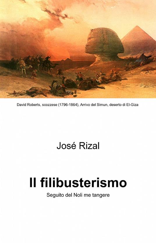 Il filibusterismo - José Rizal y Alonso - copertina
