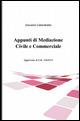 Appunti di mediazione civile e commerciale - Giovanni Calandriello - copertina
