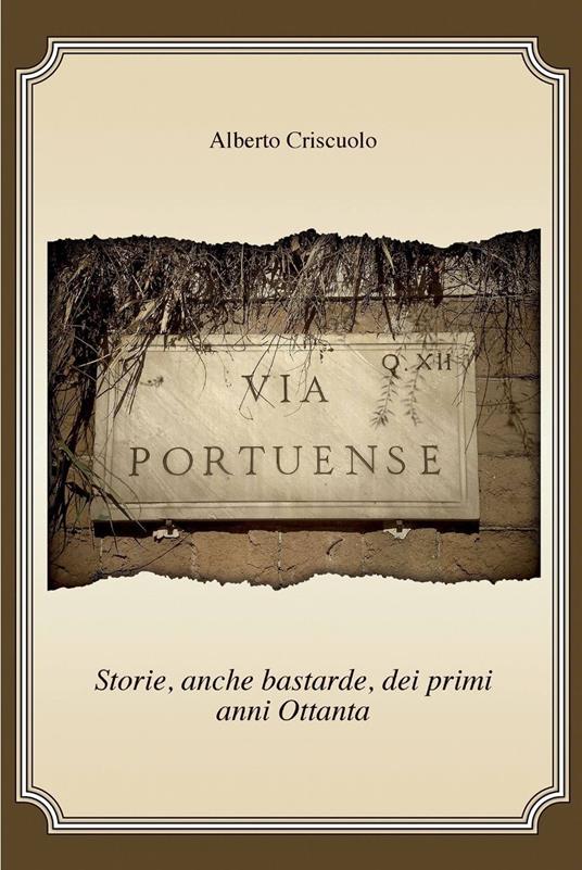 Via portuense - Alberto Criscuolo - copertina