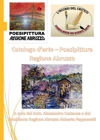 Catalogo Poesipittura Regione Abruzzo - Alessandro Costanza - copertina
