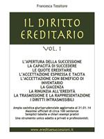 apertura della successione. Vol. 1: apertura della successione