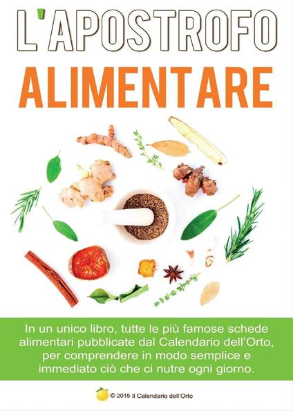 L' apostrofo alimentare - Emanuele D'Alessio - copertina