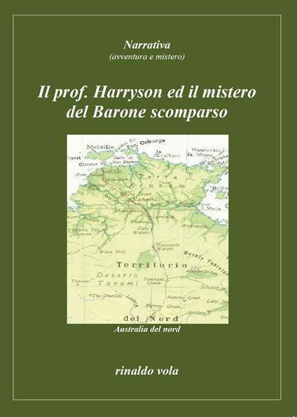 Il prof. Harryson ed il mistero del Barone scomparso - Rinaldo Vola - copertina