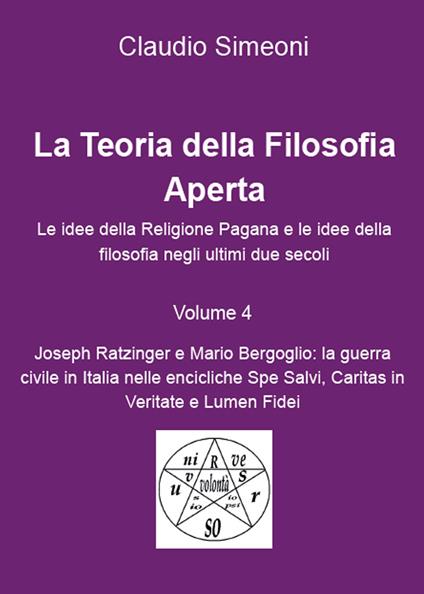 La teoria della filosofia aperta. Vol. 4 - Claudio Simeoni - copertina