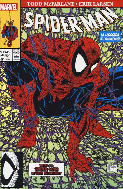 Spider-Man. Marvel Omnibus - Todd McFarlane,Erik Larsen - copertina