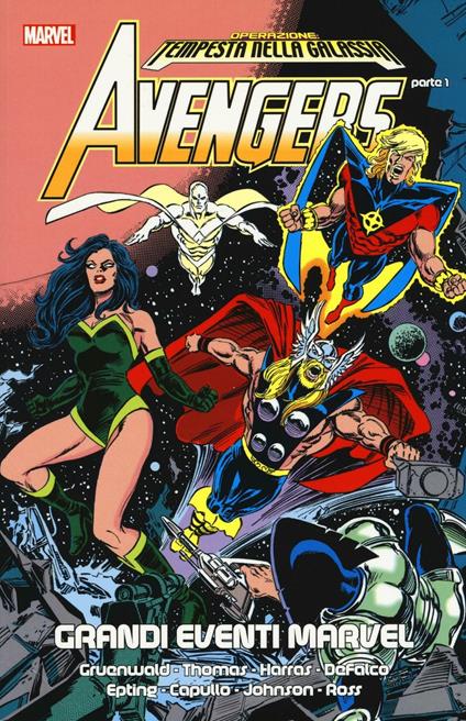 Operazione: tempesta nella galassia. Avengers. Vol. 1 - copertina