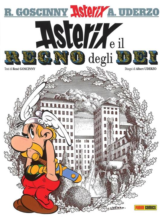 Asterix e il regno degli dei. Vol. 17 - René Goscinny,Albert Uderzo - copertina