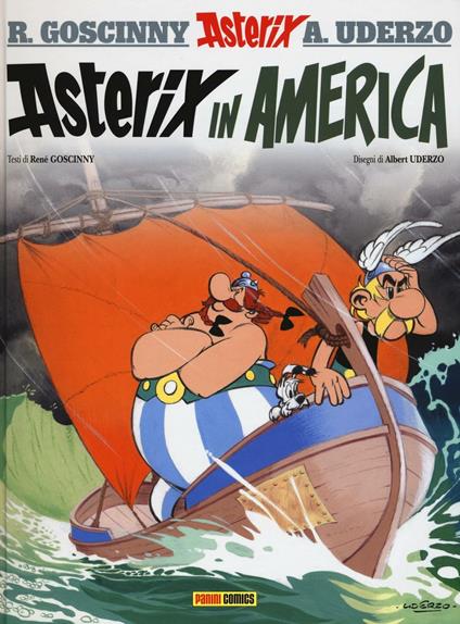 Asterix in America. Vol. 22 - René Goscinny,Albert Uderzo - copertina