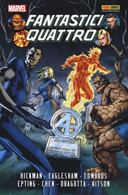 Fantastici quattro - Jonathan Hickman - copertina