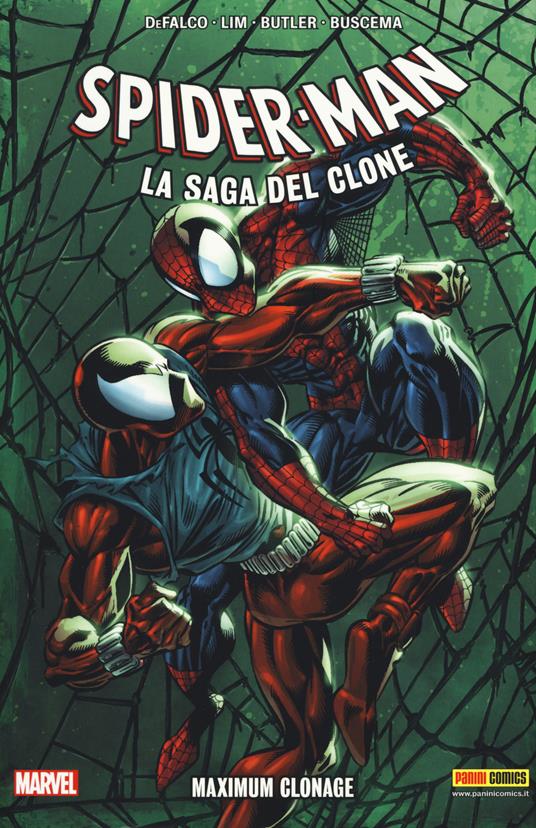 Maximum Clonage. Spider-Man. La saga del clone. Vol. 6 - Tom DeFalco,Sal Buscema,Ron Lim - copertina