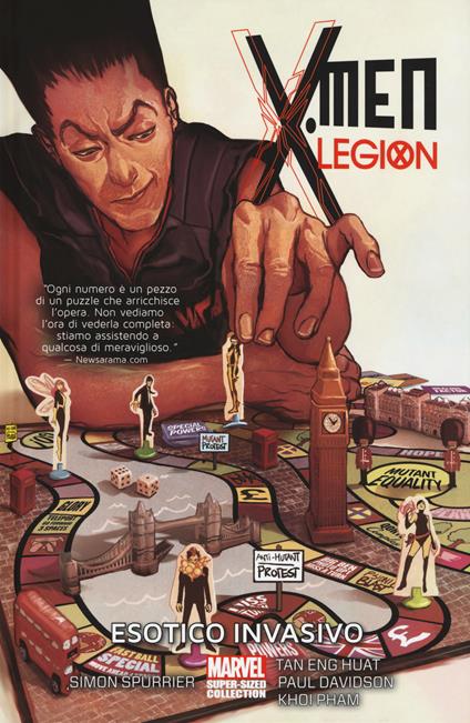 Esotico invasivo. X-Men legion. Vol. 2 - Simon Spurrier,Tang Eng Huat,Paul Davidson - copertina
