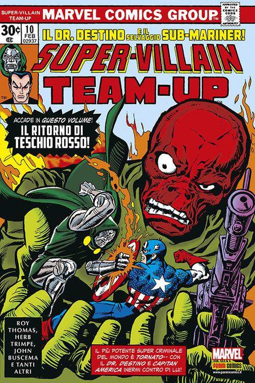 Marvel omnibus super. Villain team-up - R. Thomas - copertina