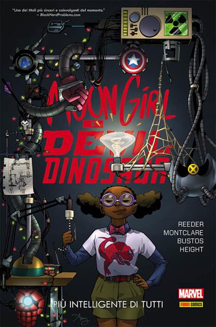 Più intelligente di tutti. Moon Girl e Devil Dinosaur. Vol. 3 - Amy Reeder,Anthony Height,Brandon Montclare - copertina