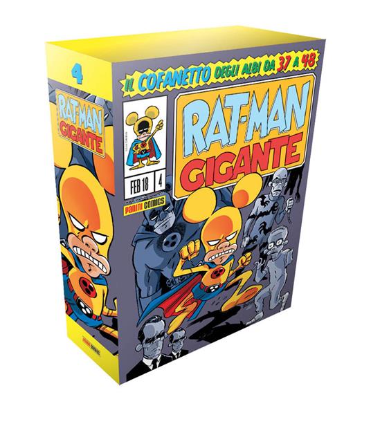 Rat-Man gigante. Cofanetto vuoto. Vol. 4: #37-48. - Leo Ortolani - copertina