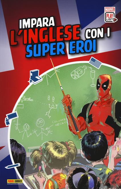 Imparare l'inglese con i supereroi. Ediz. inglese e italiana - copertina