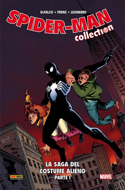 La saga del costume alieno. Spider-Man collection. Vol. 15: Parte uno. - Tom DeFalco,Ron Frenz,Rick Leonardi - copertina