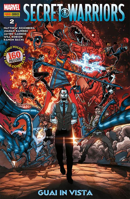 Secret warriors. Vol. 2: Guai in vista - Matthew Rosenberg,Juanan Ramirez,Javier Garrón - copertina