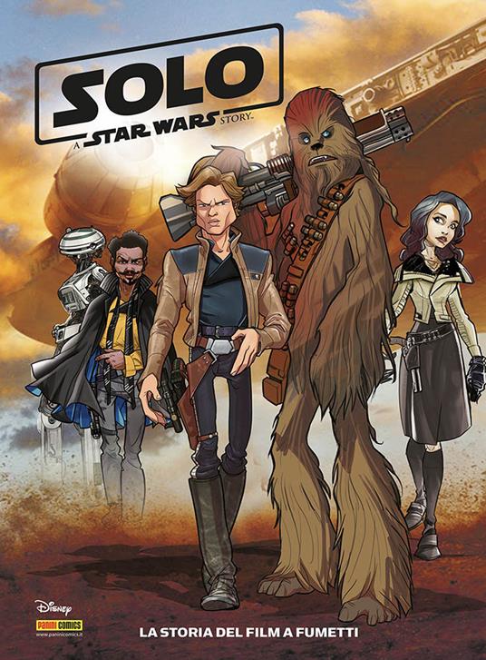 Solo. A Star Wars story. La storia del film a fumetti - copertina