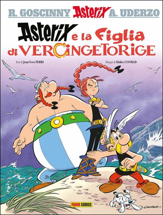 La figlia di Vercingetorige. Asterix - Jean-Yves Ferri - copertina