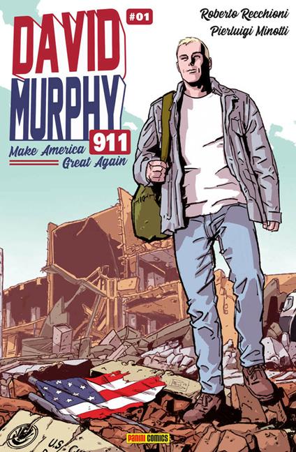 David Murphy 911. Season two. Cover A. Vol. 1 - Roberto Recchioni - copertina