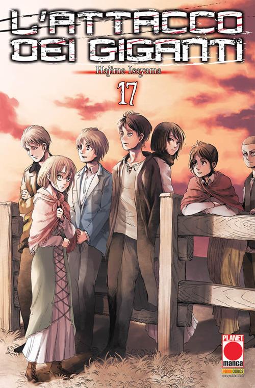 L' attacco dei giganti. Vol. 17 - Hajime Isayama - copertina