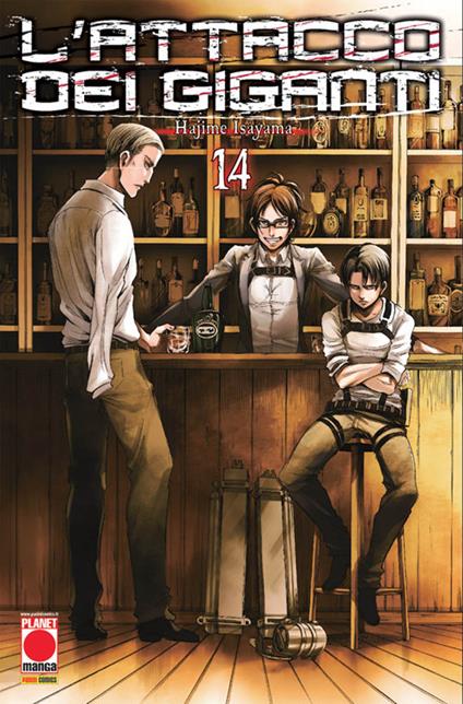 L' attacco dei giganti. Vol. 14 - Hajime Isayama - copertina