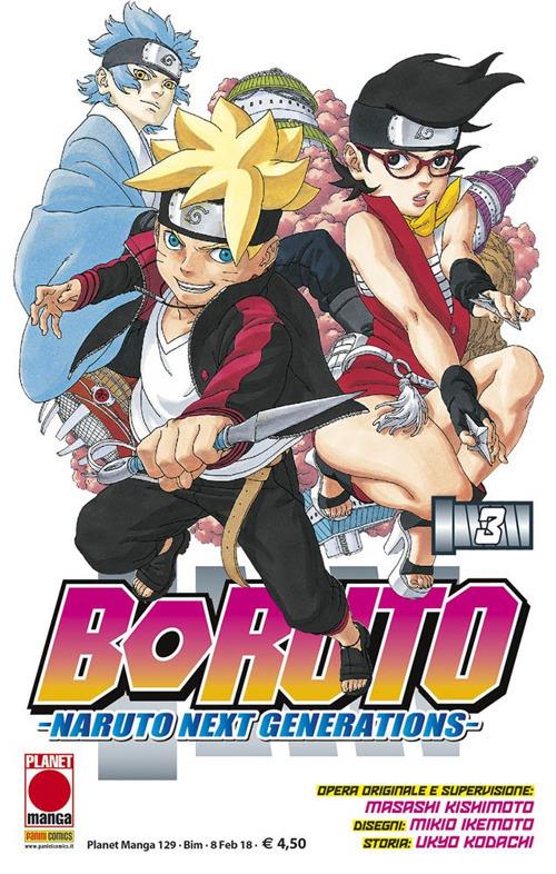 Boruto. Naruto next generations. Vol. 3 - Masashi Kishimoto,Ukyo Kodachi - copertina