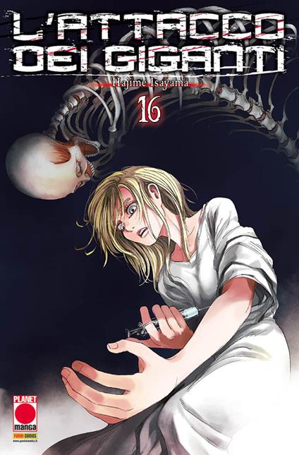 L' attacco dei giganti. Nuova ediz.. Vol. 16 - Hajime Isayama - copertina