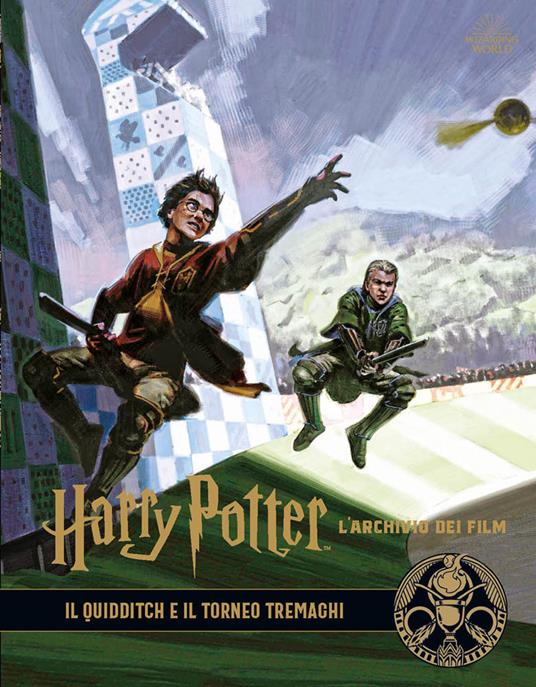 Harry Potter. L'archivio dei film. Ediz. a colori. Vol. 7: quidditch e il torneo Tremaghi, Il. - copertina