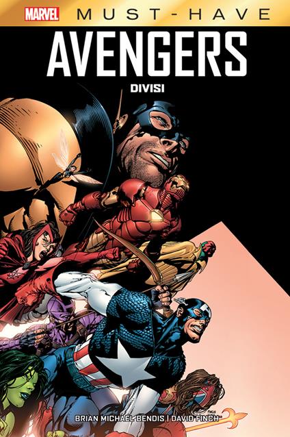Divisi. Avengers - Brian Michael Bendis,David Finch - copertina