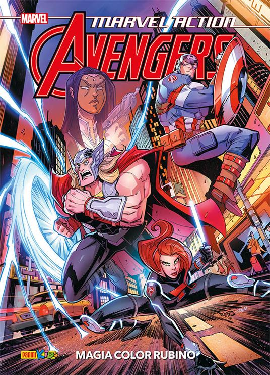 Avengers. Marvel action. Vol. 2: Magia color rubino - copertina