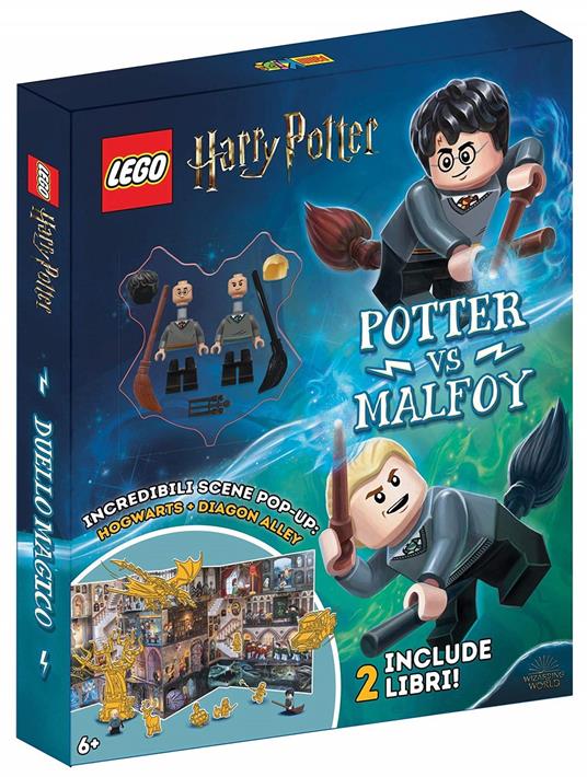 Duello magico. Potter vs. Malfoy. Lego Harry Potter. Ediz. a colori. Con gadget - copertina