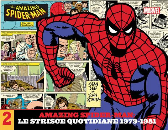 Amazing Spider-Man. Le strisce quotidiane. Vol. 2: 1979-1981. - Stan Lee,John Jr. Romita - copertina