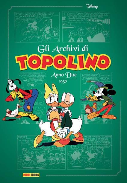 Gli archivi di Topolino. Anno due (1950) - copertina