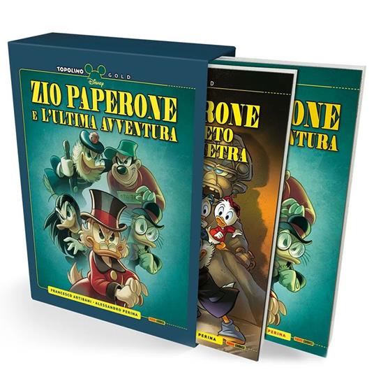 Zio Paperone e l'ultima avventura-Zio Paperone e il segreto di Cuordipietra - Francesco Artibani,Alessandro Perina - copertina