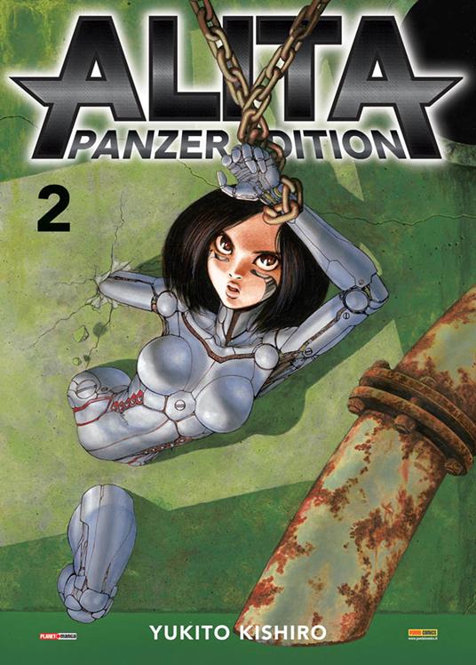 Alita. Panzer edition. Vol. 2 - Yukito Kishiro - copertina